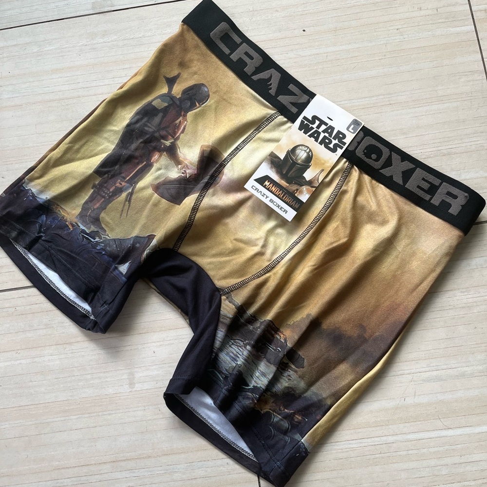 Crazy Boxer Mandelorian boxer briefs L